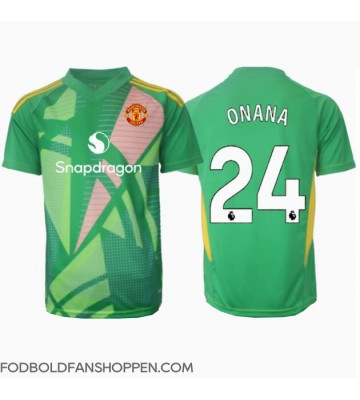 Manchester United Andre Onana #24 Målmand Tredjetrøje 2024-25 Kortærmet